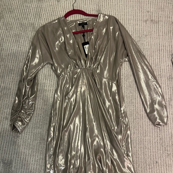NWT Rag and Bone Eloise Silver Dress - Picture 3 of 7